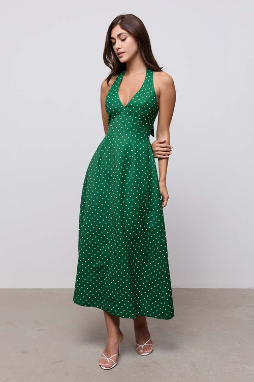 Volume Midi Dress