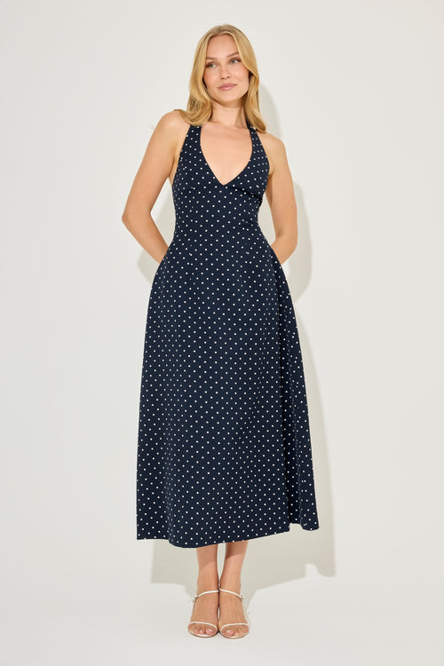 Volume Midi Dress