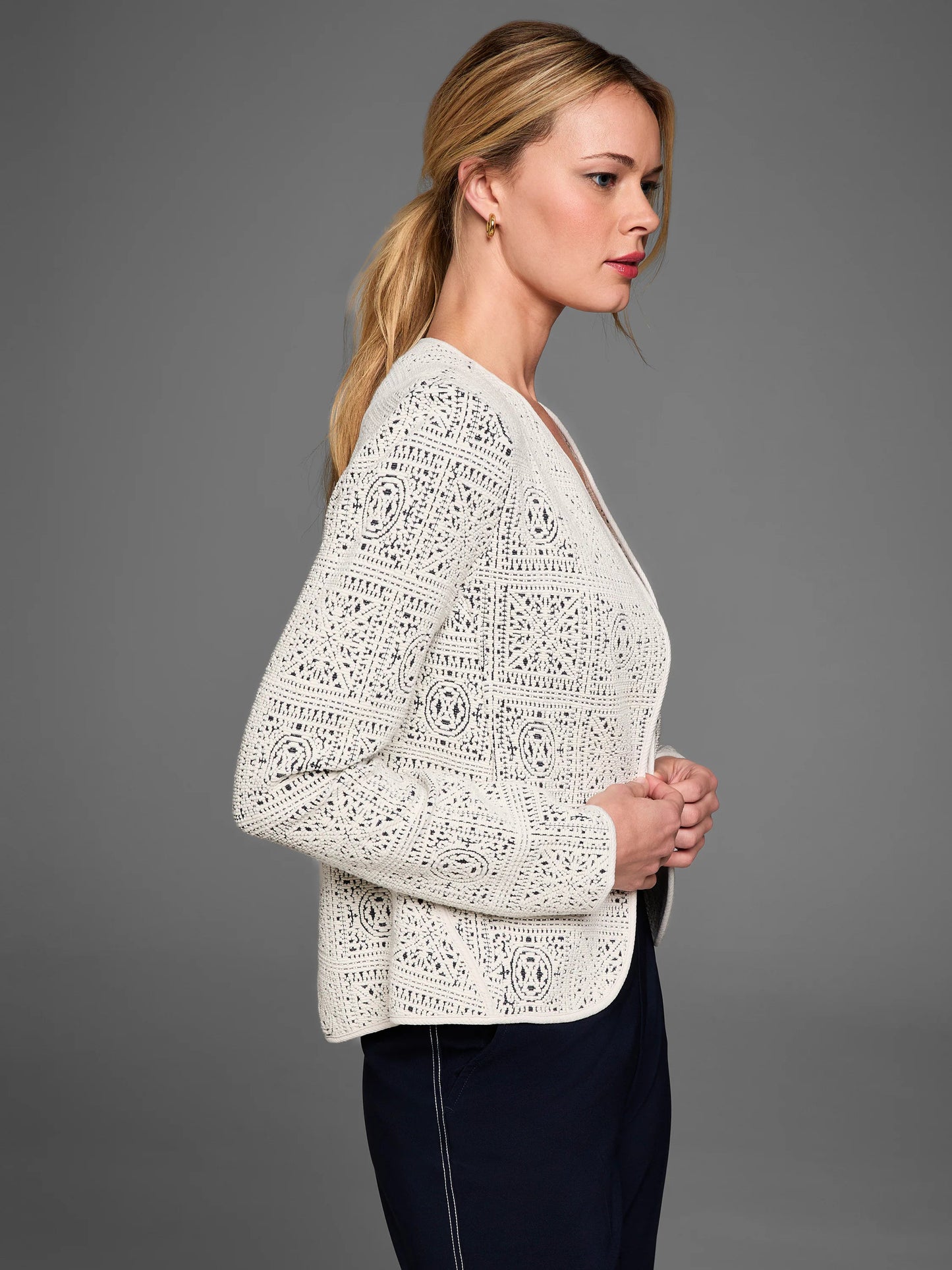 Gold Label Tapestry Knit Jacket