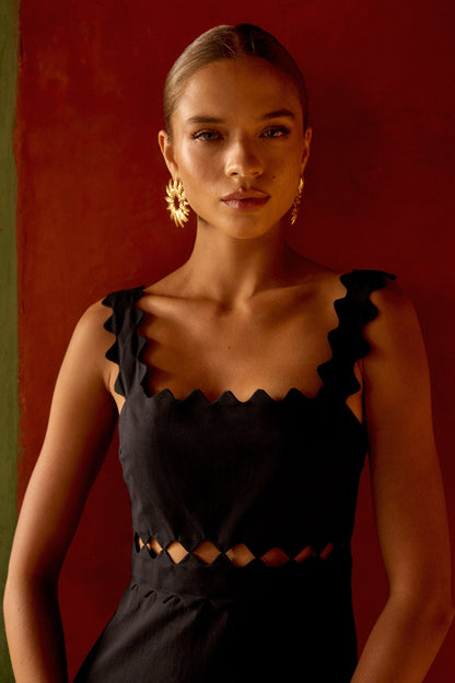 Evelyn Dress In Black
