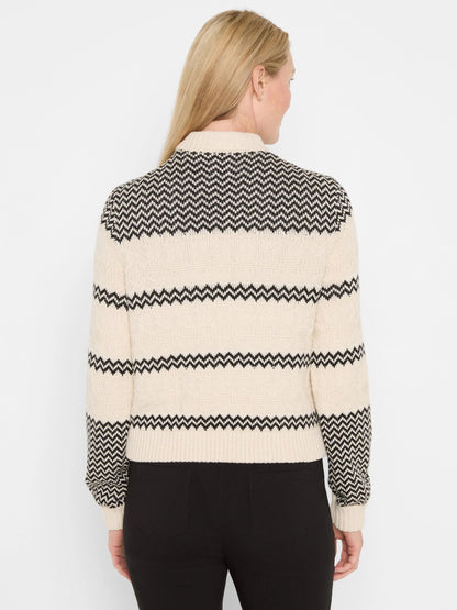 Zig Zag Bomber Jacket