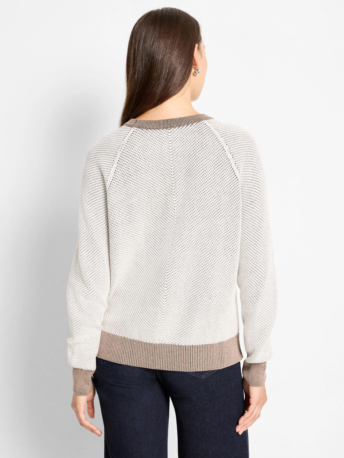 Textured Cotton Sweater