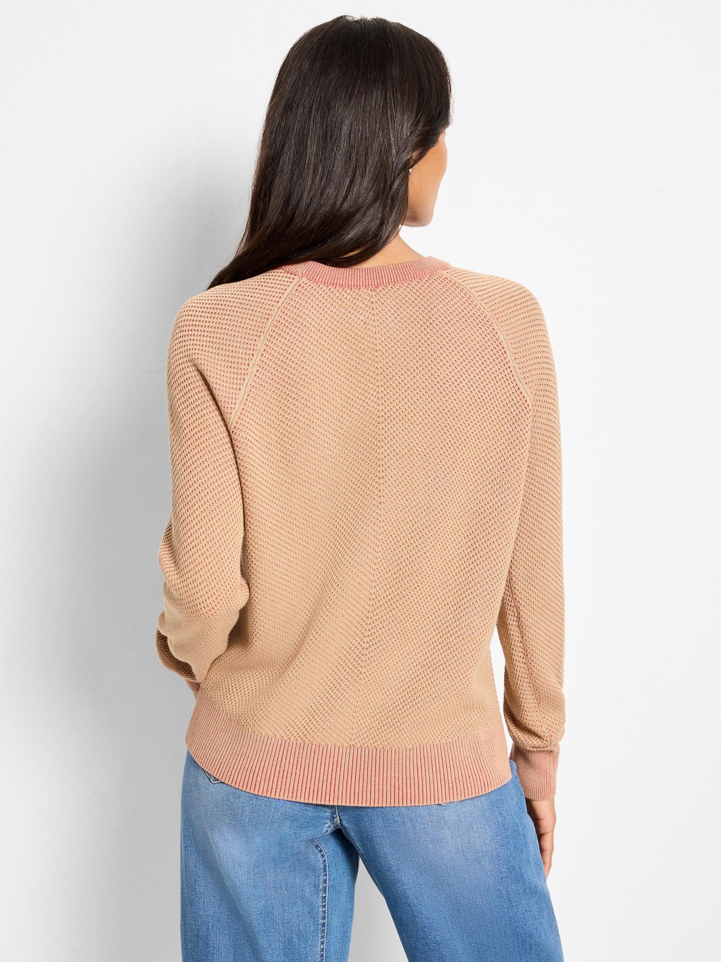Textured Cotton Sweater