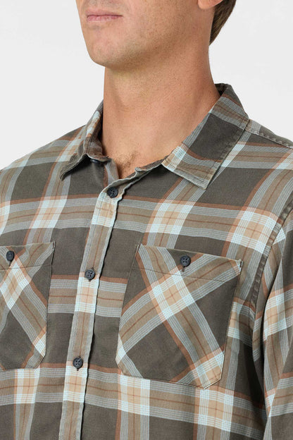 O'Riginals Printed Flannel Long Sleeve Shirt