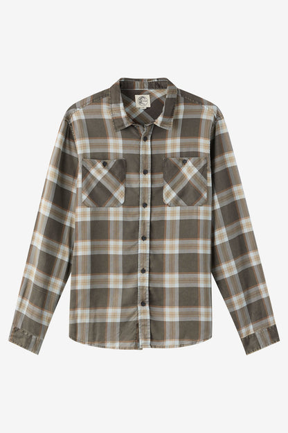 O'Riginals Printed Flannel Long Sleeve Shirt