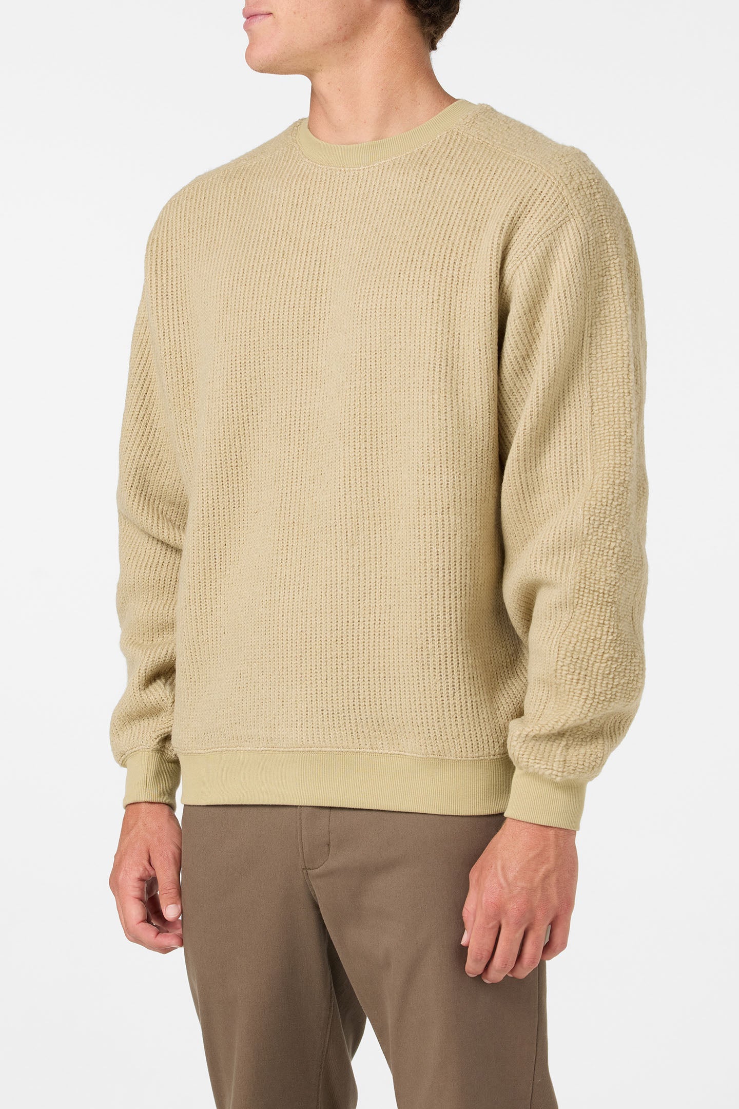 Fuzzy Box Crew Neck Fleece