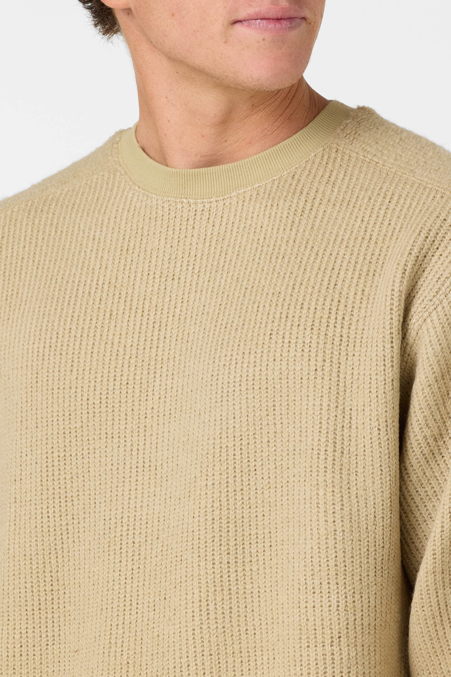 Fuzzy Box Crew Neck Fleece
