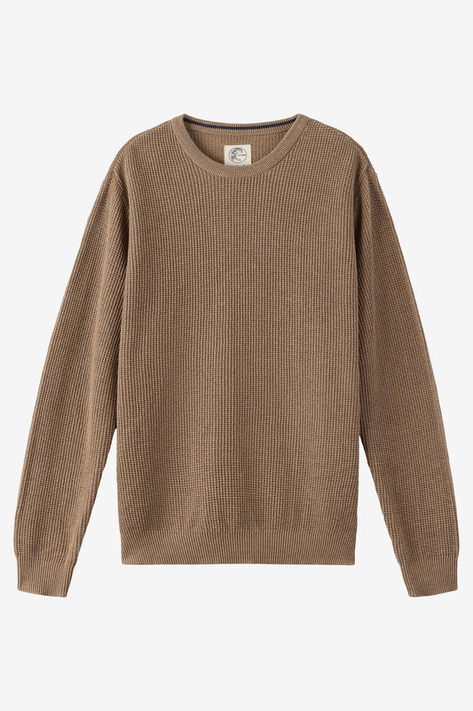 O'Riginals Roscoe Waffle Long Sleeve Sweater