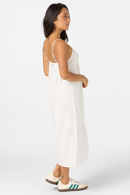 Dayna Solid Midi Dress