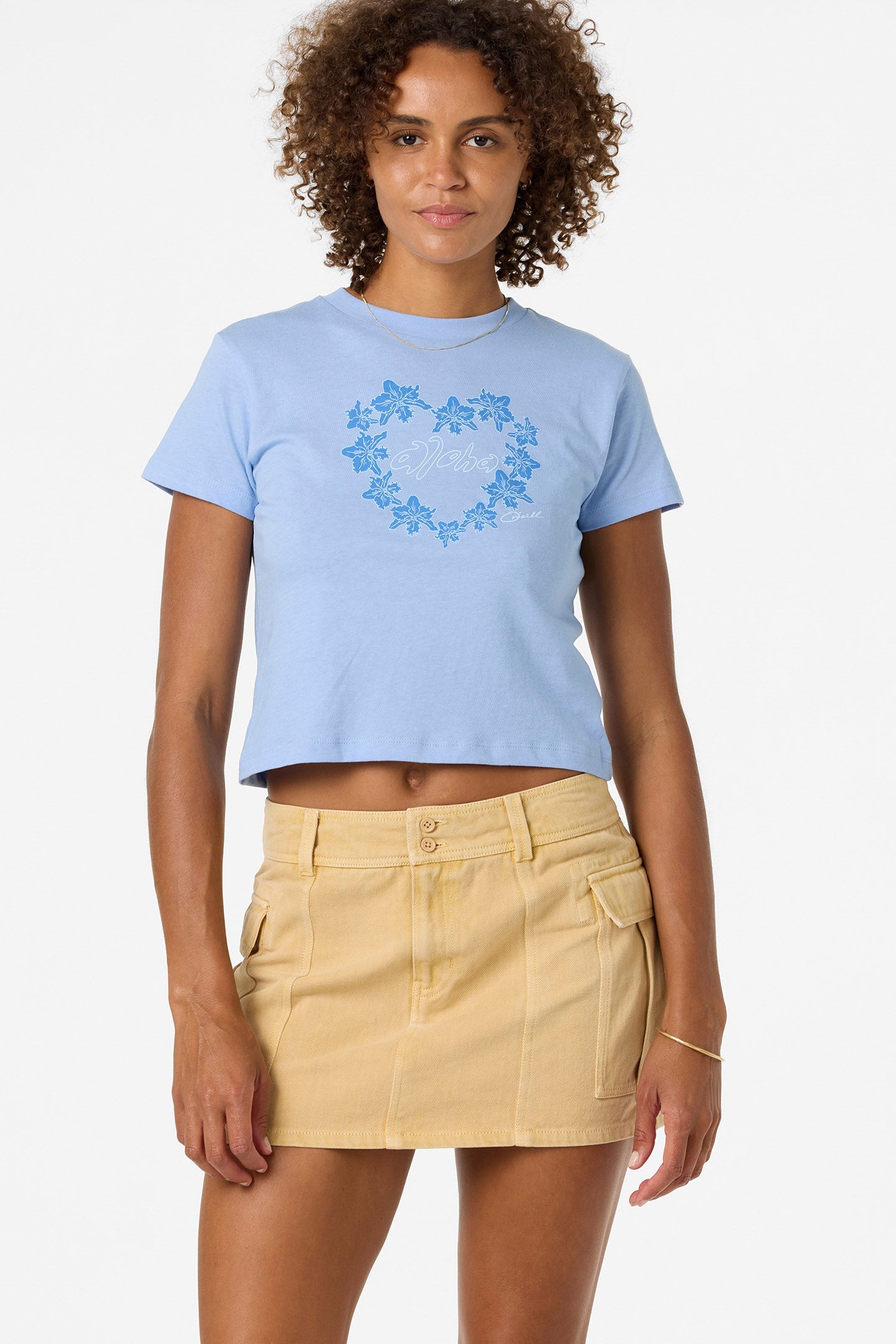 Leah Hawaii Fitted Tee