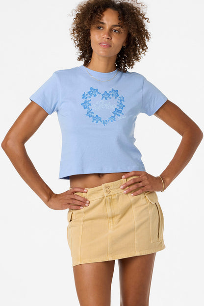 Leah Hawaii Fitted Tee