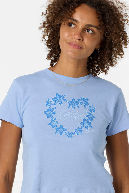 Leah Hawaii Fitted Tee