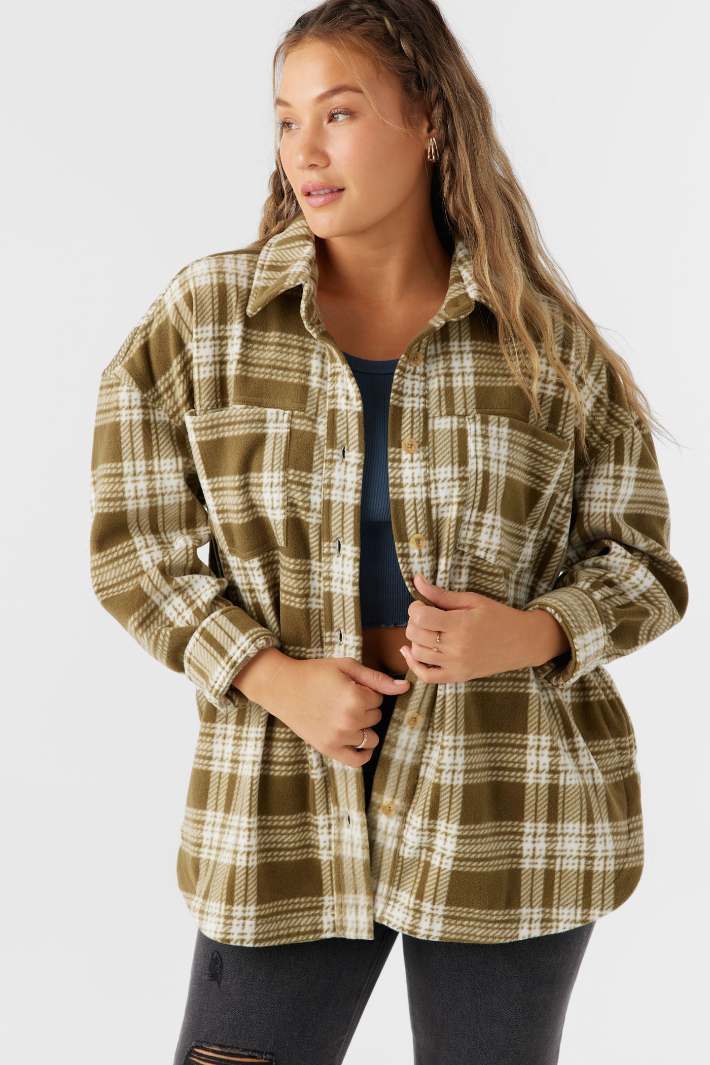 Rune Superfleece Oversized Fit Shacket