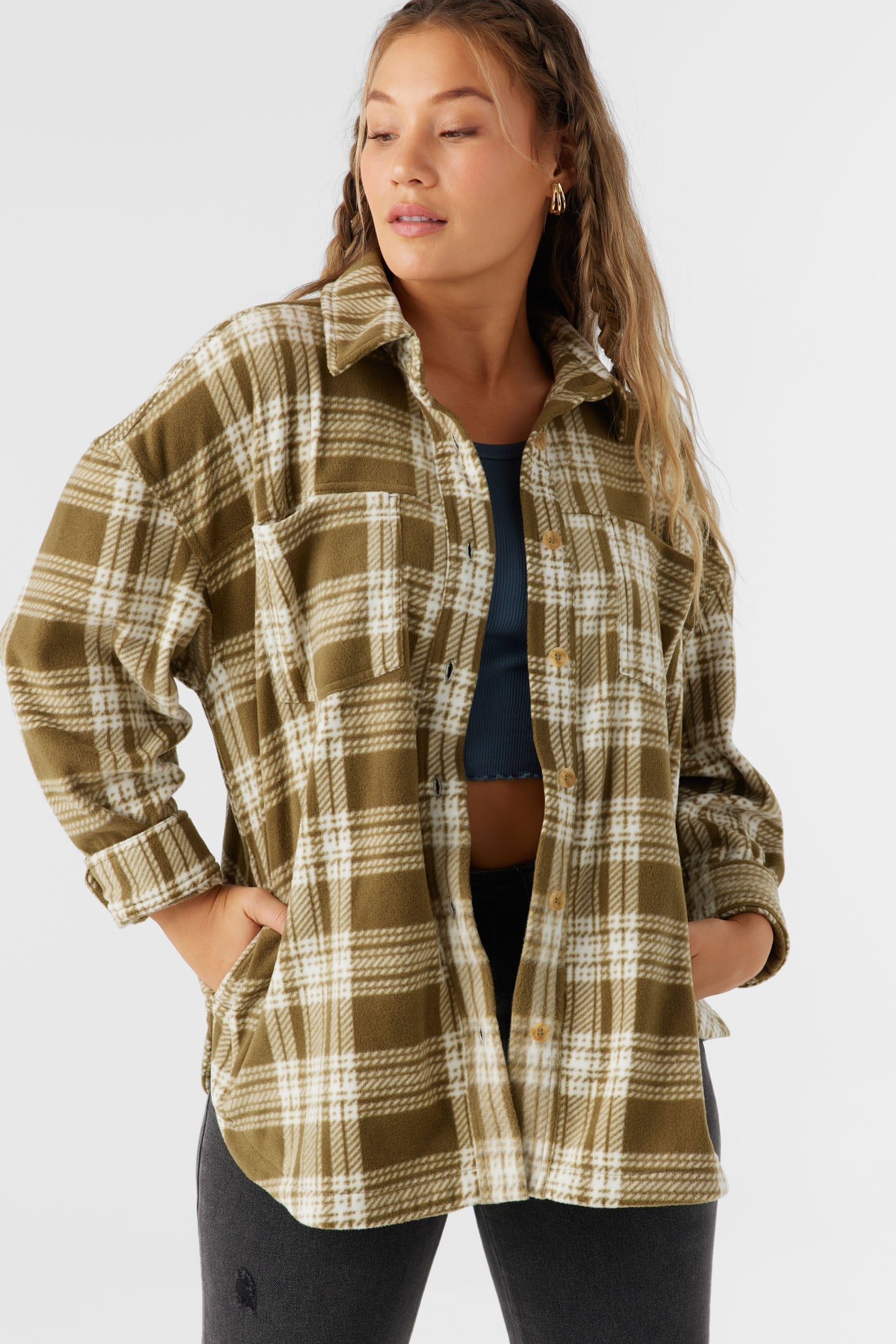 Rune Superfleece Oversized Fit Shacket