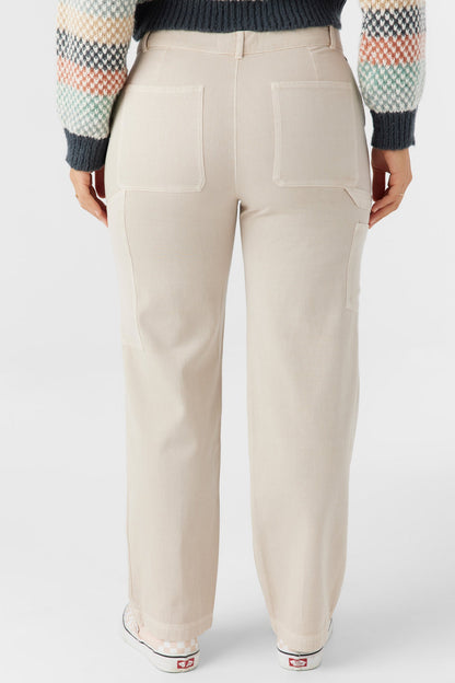 Kree Cotton Twill Utility Pants