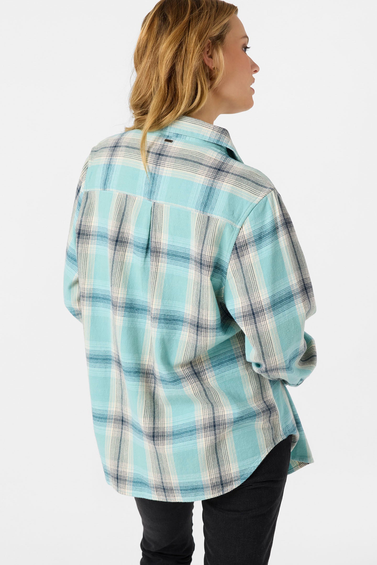 Brooks Flannel Long Sleeve Top