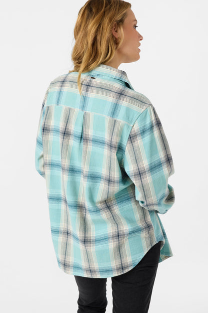Brooks Flannel Long Sleeve Top