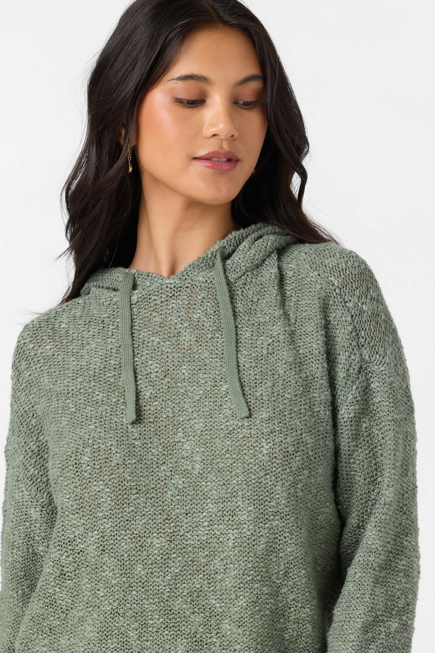 Jayne Solid Long Sleeve Sweater