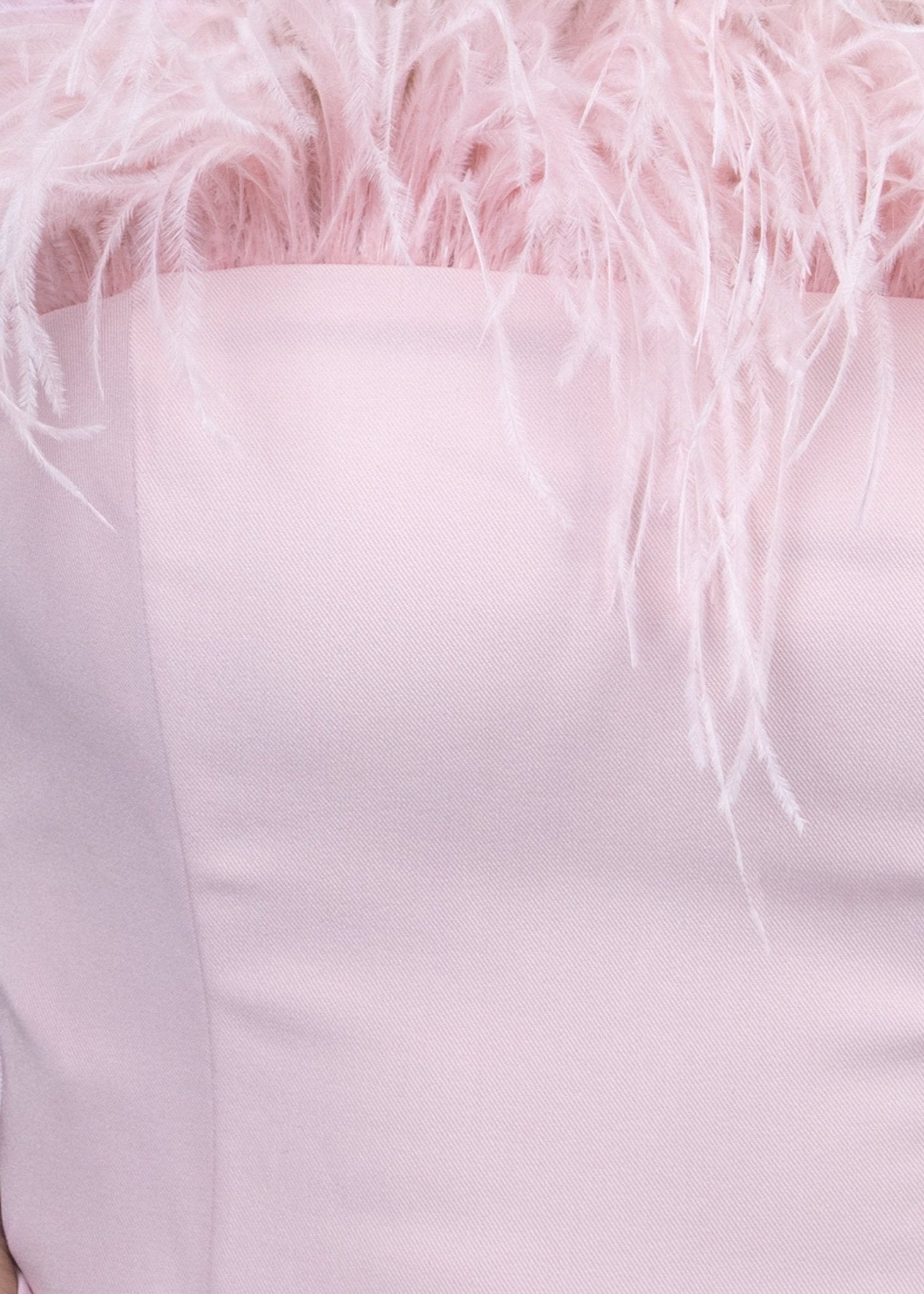 Forever Yours Feather Gown - Pink