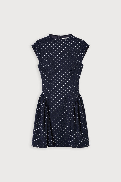 Cap Sleeve Gathered Mini Dress