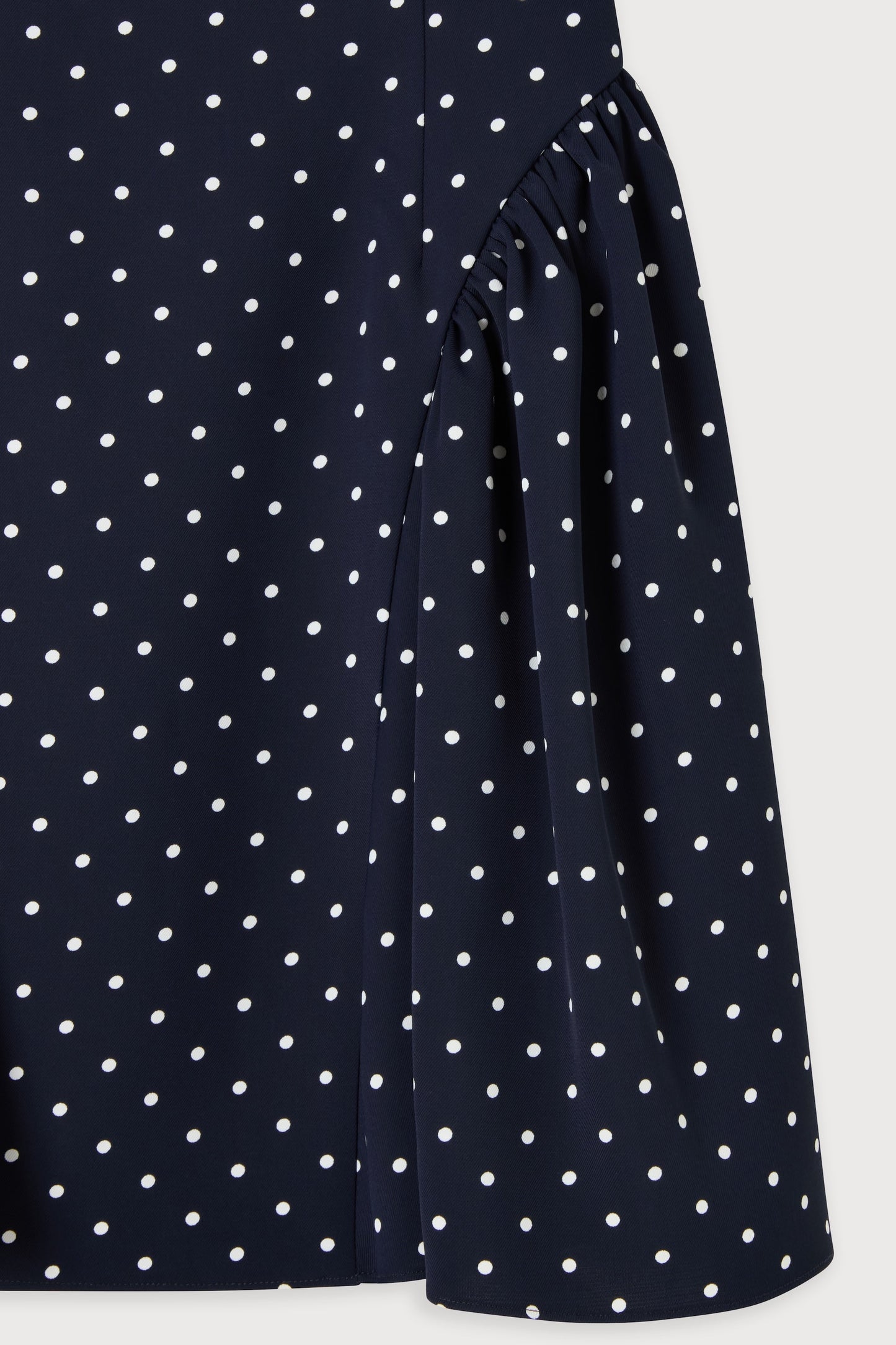 Cap Sleeve Gathered Mini Dress