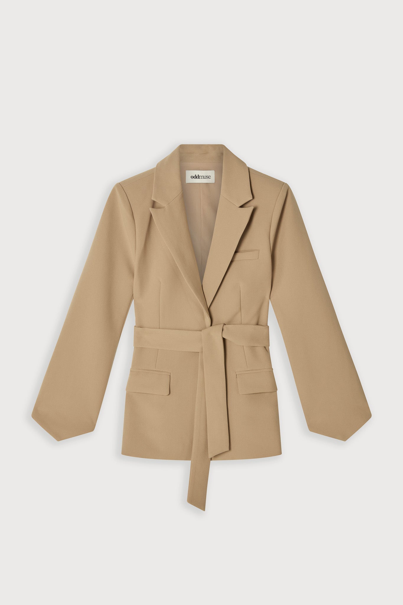 Belted Blazer