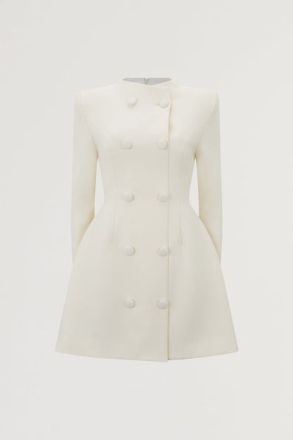 Button Mini Dress
