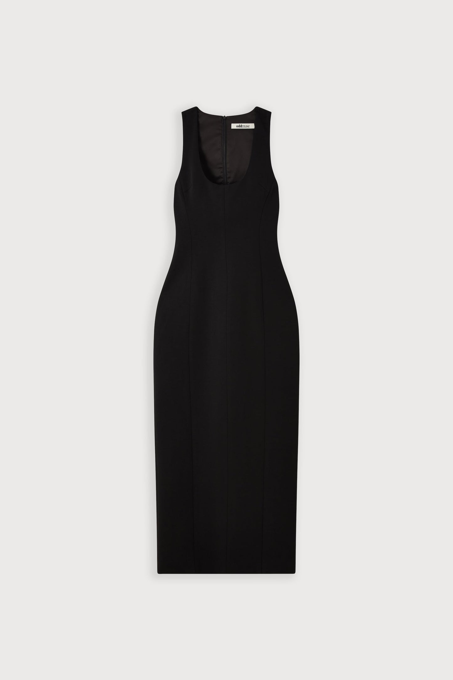 Cotton Mix Midi Dress