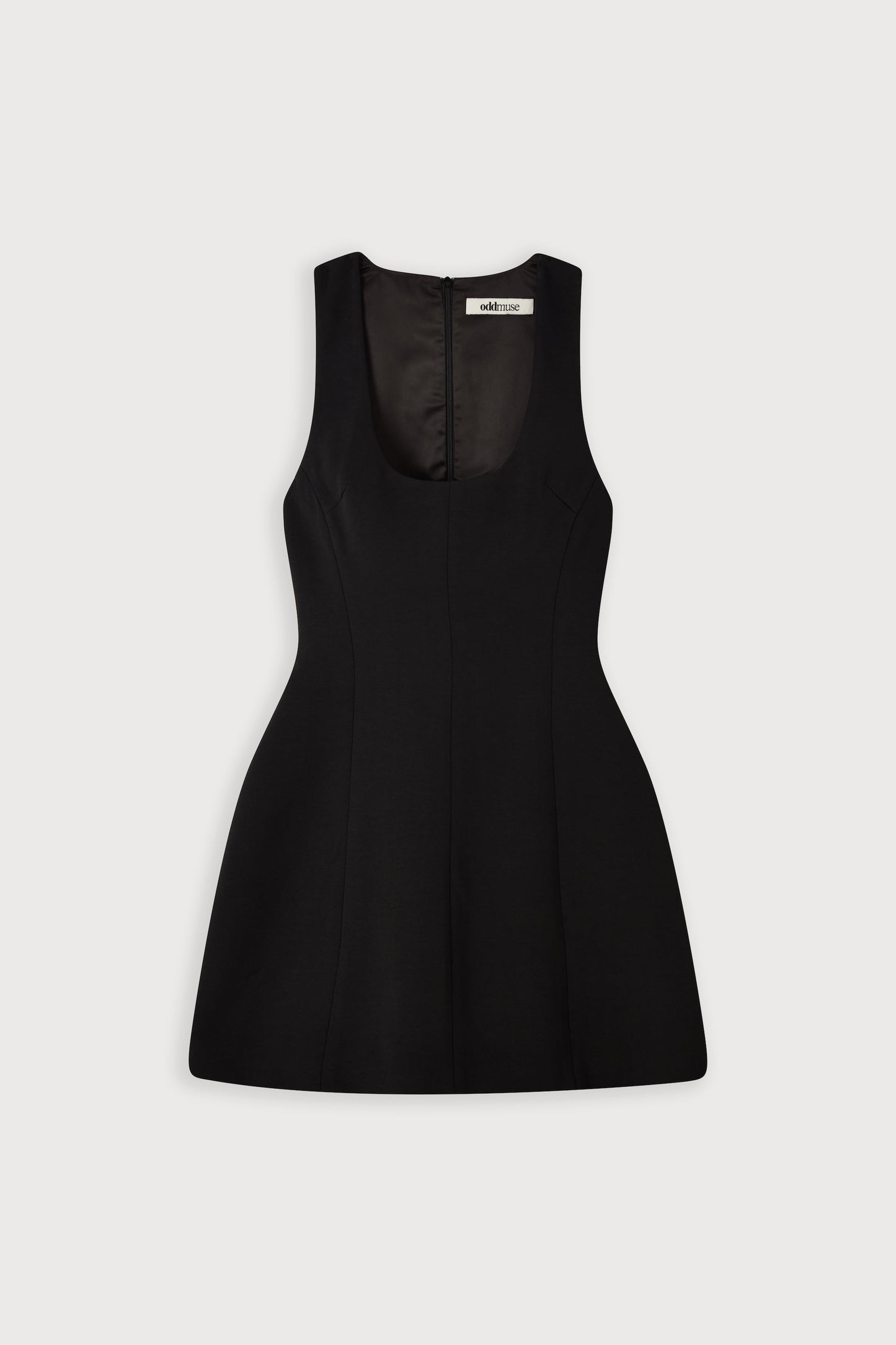 Cotton Mix Volume Mini Dress