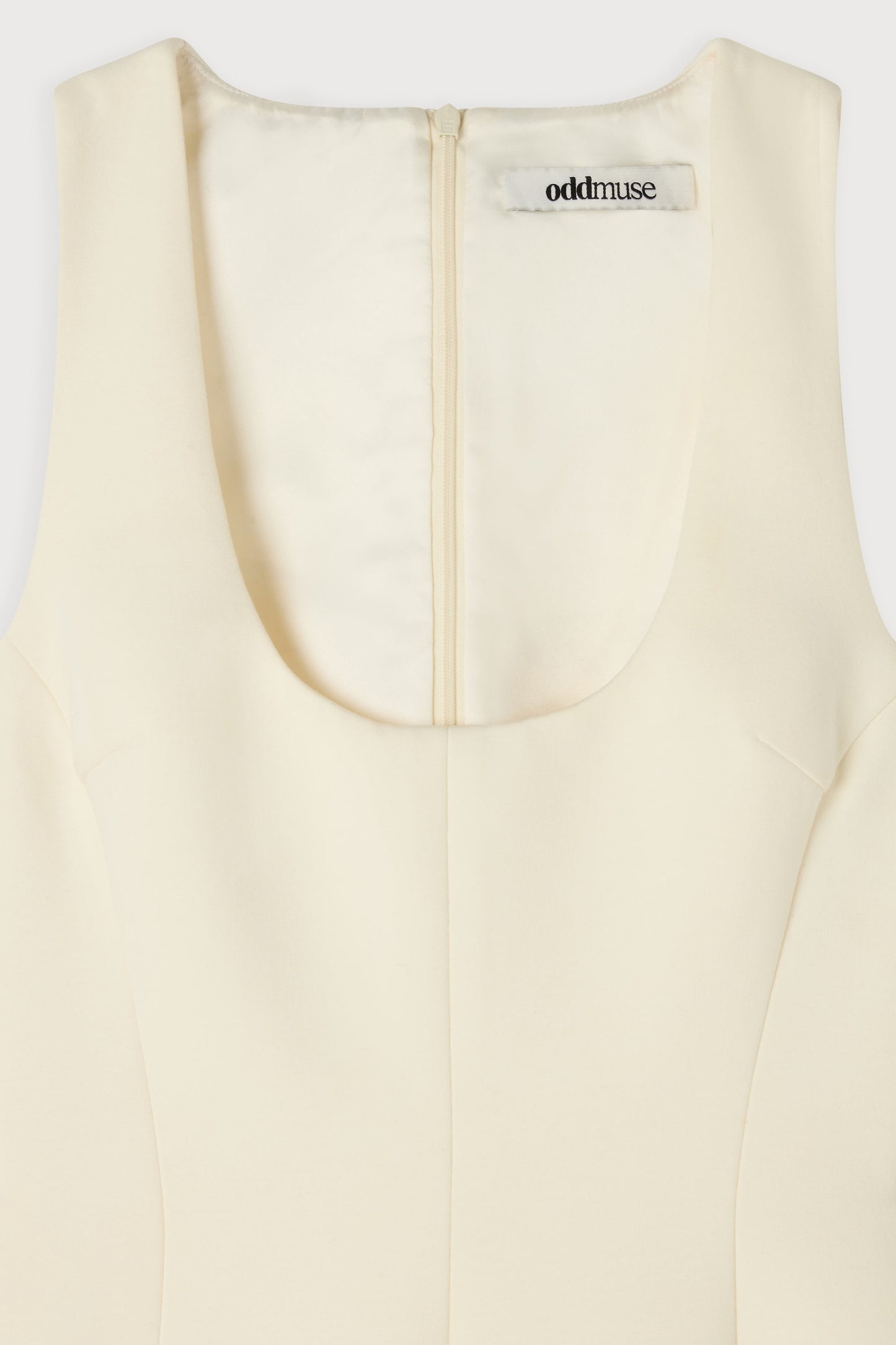 Cotton Mix Volume Mini Dress