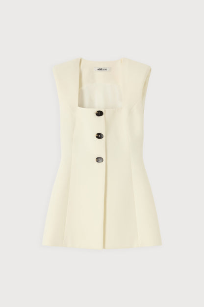 Cotton Mix Waistcoat