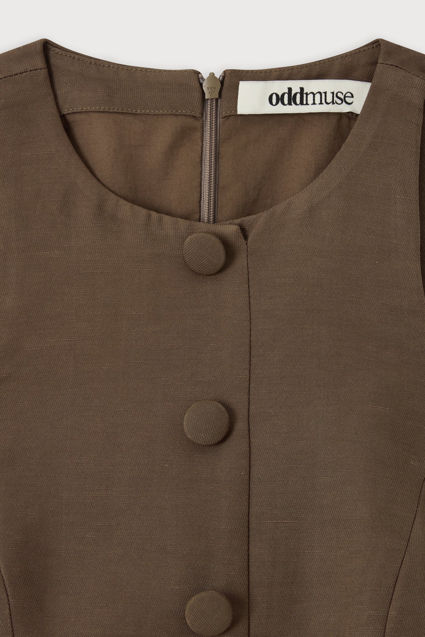 Linen Mix Waistcoat