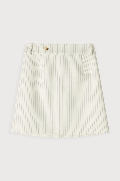 Pinstripe Mini Skirt