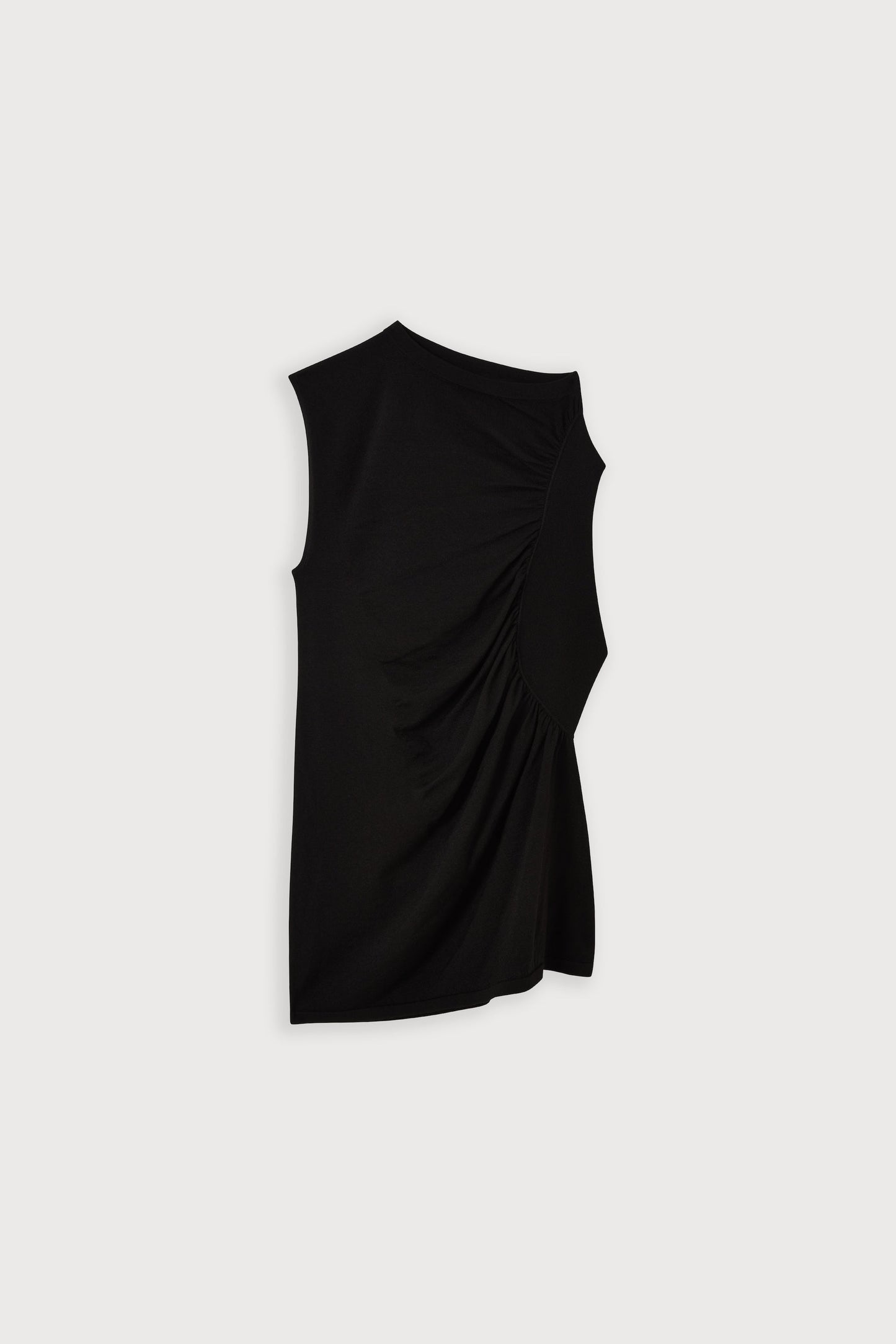 Sheer Gathered Detail Top