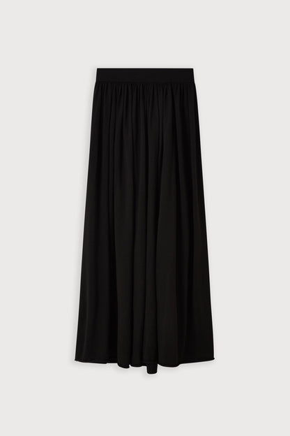Sheer Knitted Maxi Skirt