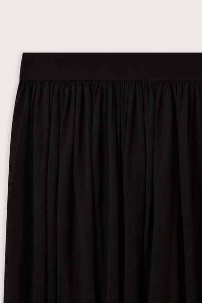 Sheer Knitted Maxi Skirt