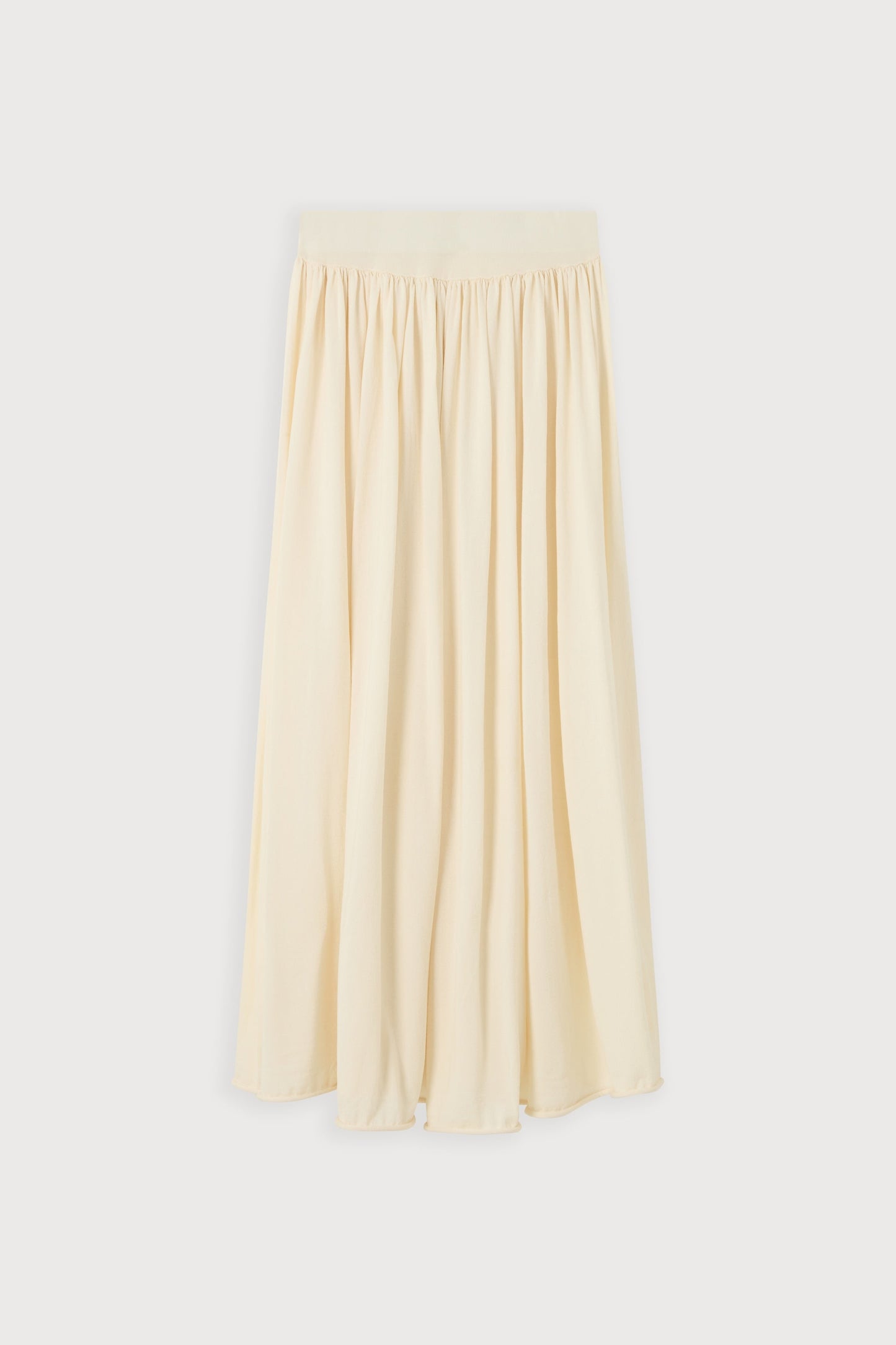 Sheer Knitted Maxi Skirt