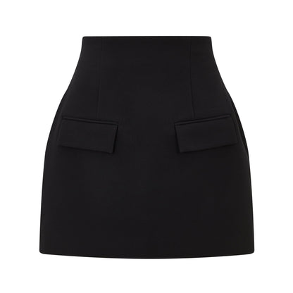 Structured Mini Skirt