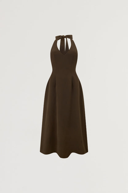 Volume Midi Dress