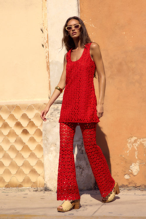 Holiday Set In Poppy Flower