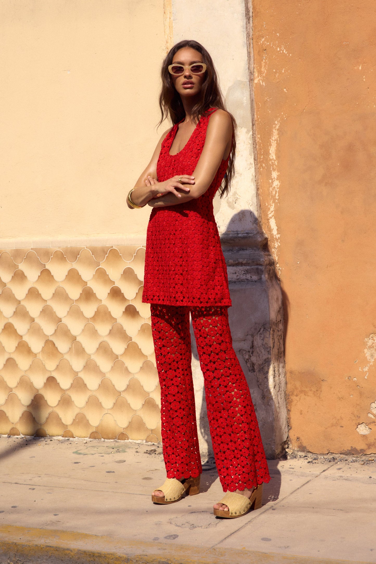 Holiday Set In Poppy Flower
