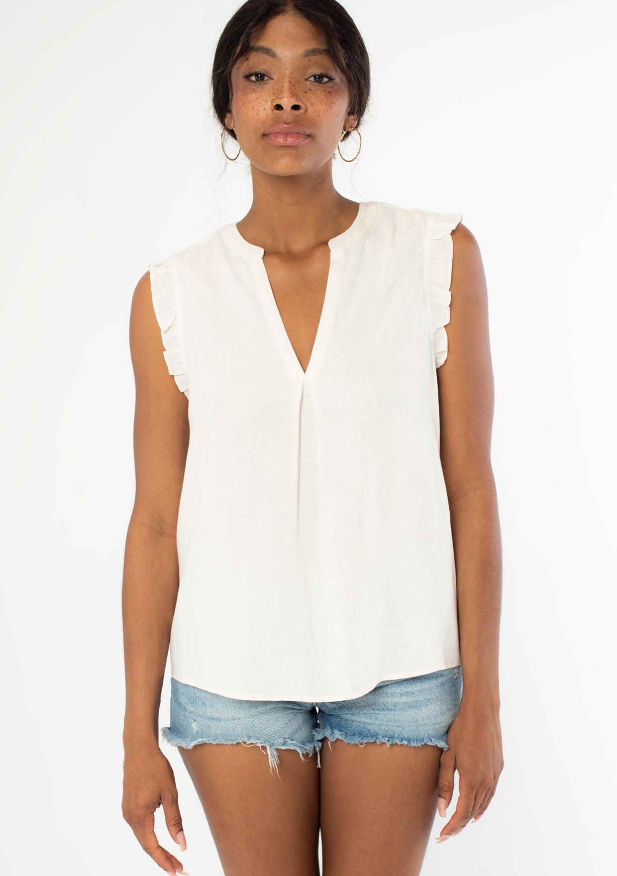 Gilmour Ruffle Top