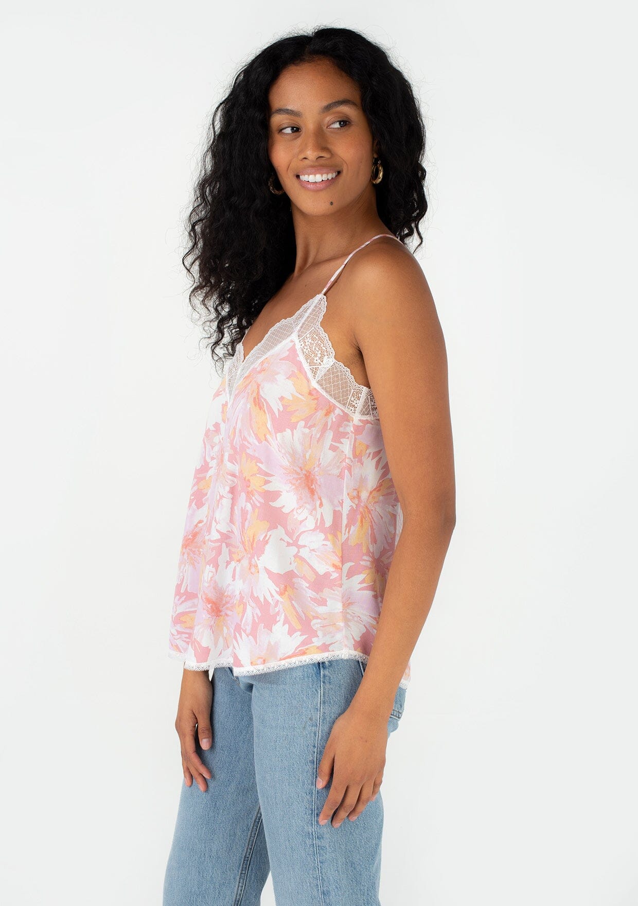 Vittoria Lace Trim Camisole
