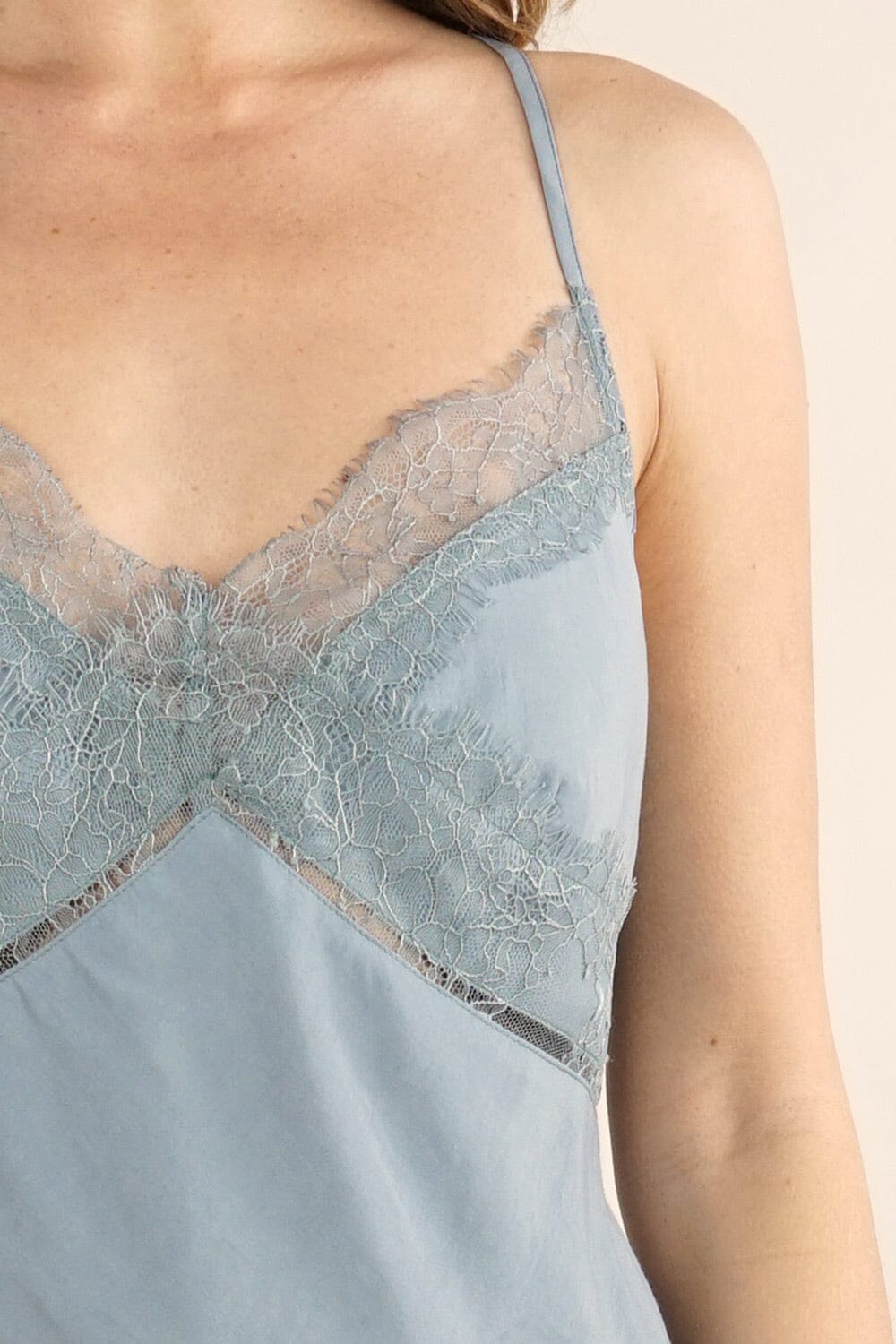 Meri Lace Trim Cami