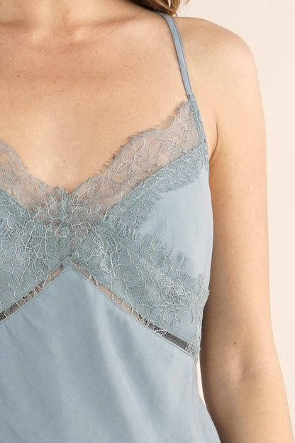 Meri Lace Trim Cami