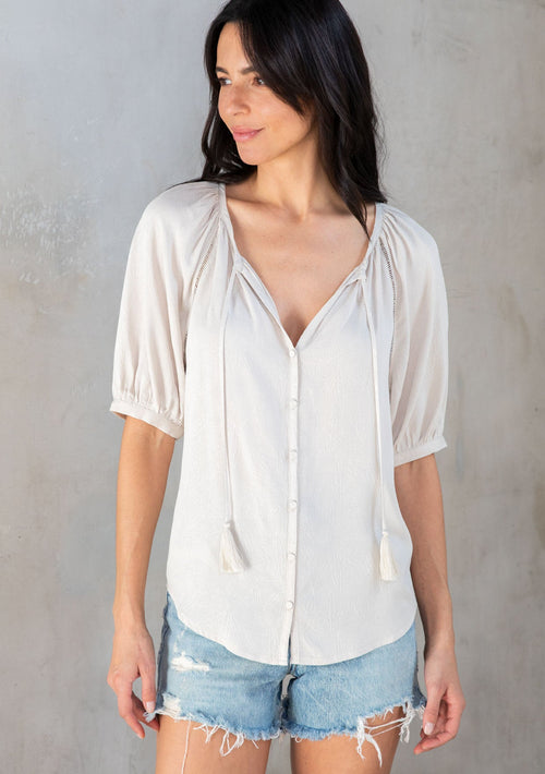 Sigourney Button Up Blouse