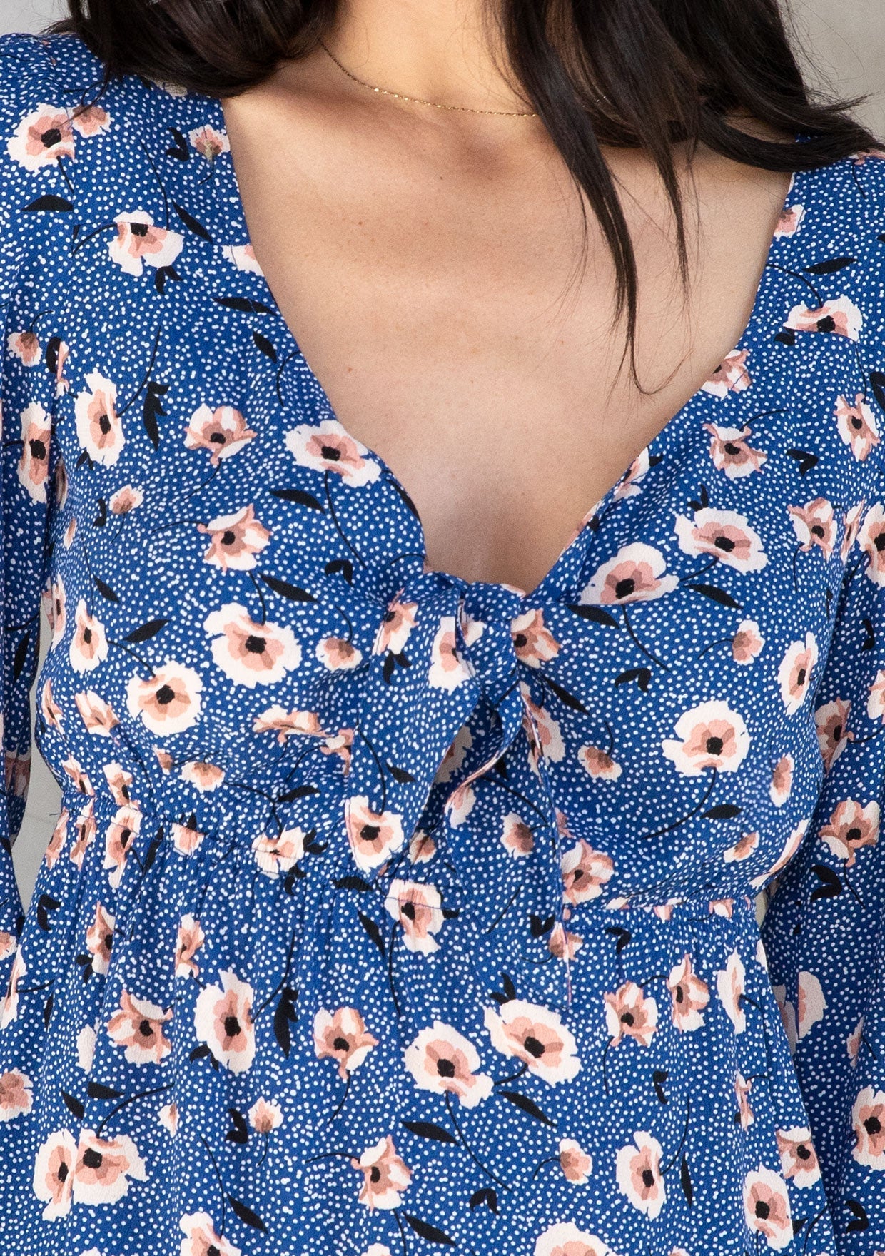 Jane Tie Front Top
