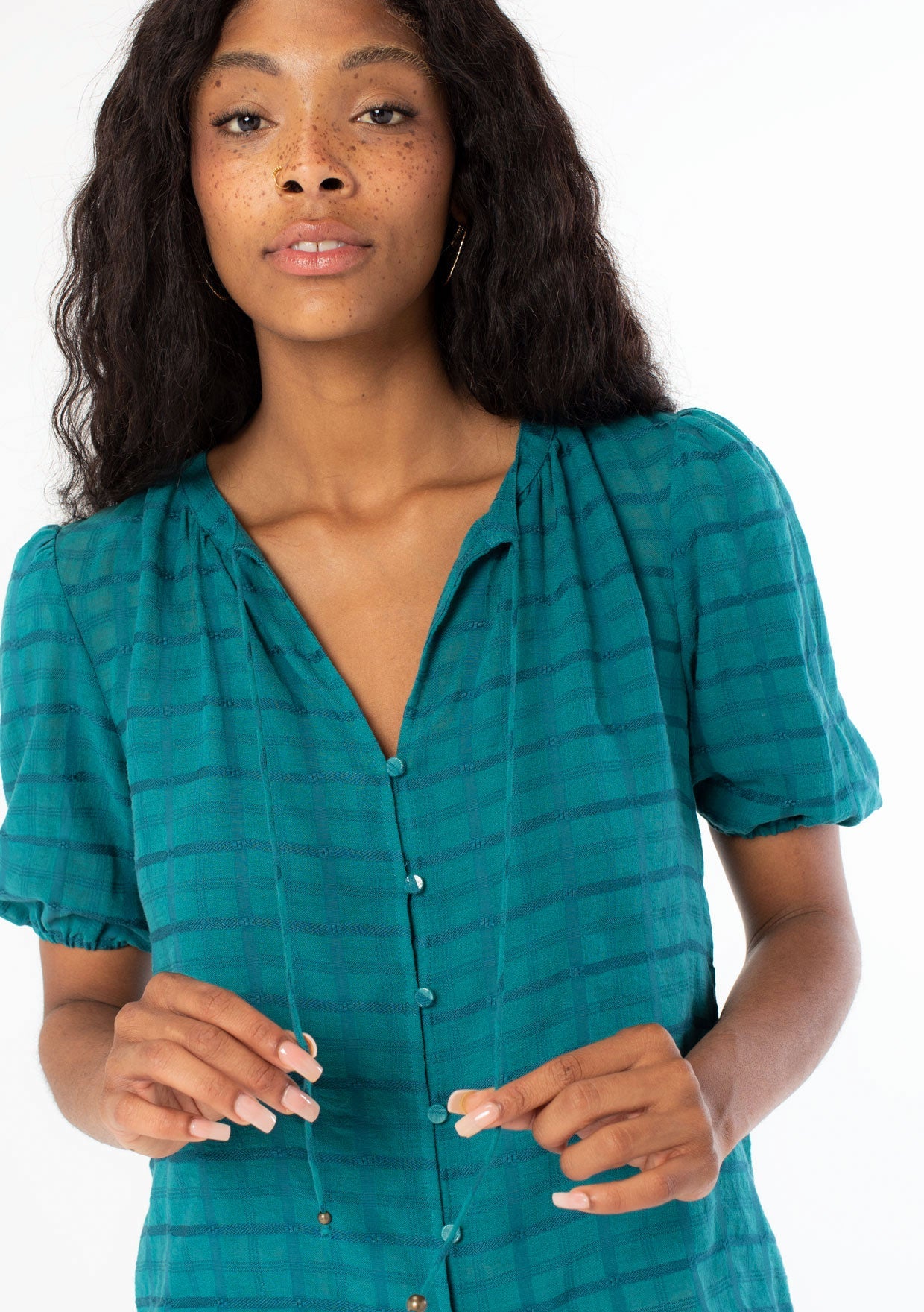 Big Sur Peasant Top