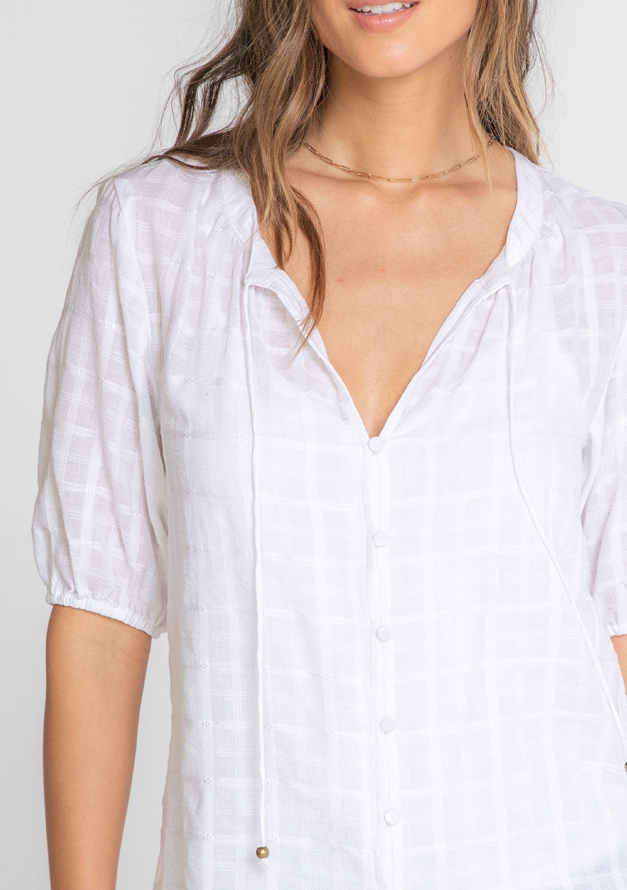 Big Sur Peasant Top