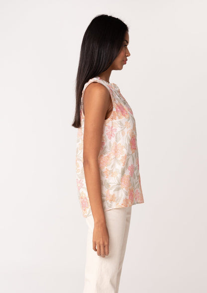 Sami Button Front Tank Top